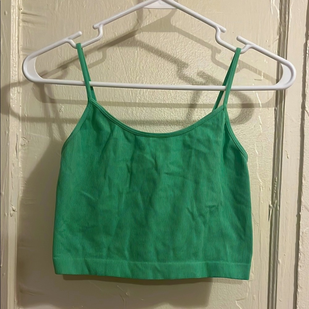 Wild Fable (Target) Green Crop Camisole